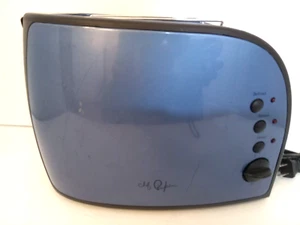 Chef Pepin 2 Slice Toaster CH48425 Blue Logo Design Defrost Reheat 5 Settings - Picture 1 of 6