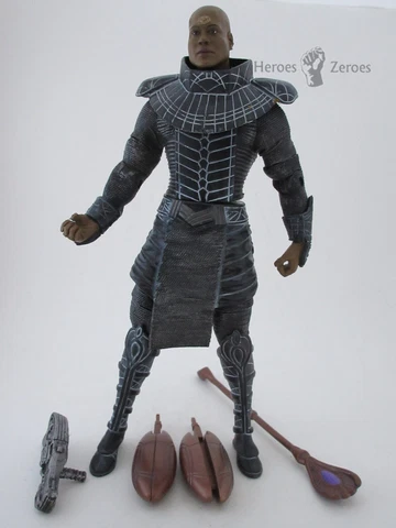Diamond Select Stargate SG-1 Jaffa Warrior Teal'C Action Figure Staff Weapons Cover