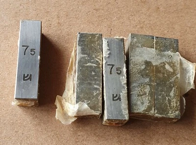 Bloque medidor métrico de precisión 7,50 mm. Foto 1 de 2