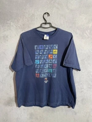 Camiseta Sydney 2000 Rara De Colección Juegos Olímpicos Camisa ISC Azul Logo Grande Hombres Talla XL Foto 1 de 4