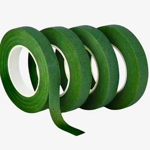 4rolls Green Florist Tape Wedding Flower Bouquet Stem Wrapping Floral Adhesive - Picture 1 of 3
