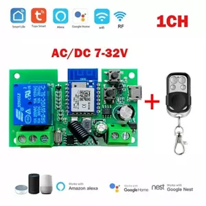 WIFI Electric Gate Garage Door Opener Remote Controller Switch Tuya Smart Alexa - Picture 1 of 8