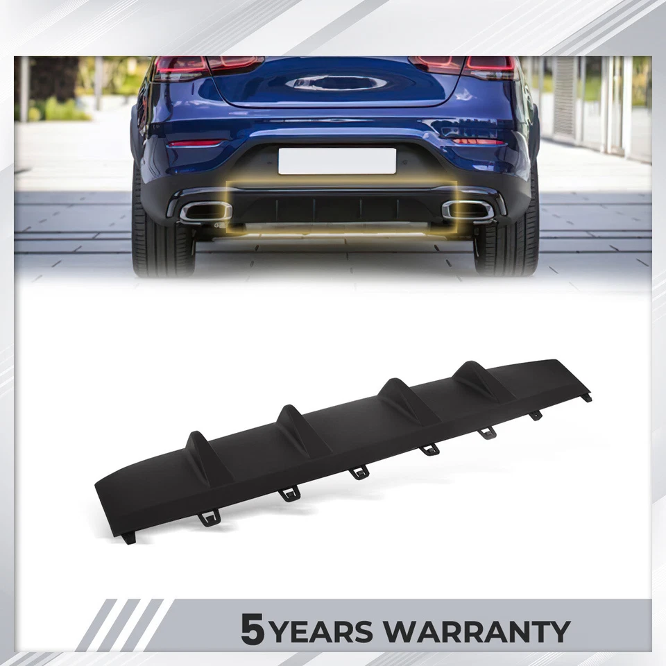 Rear Bumper Air Deflector Fits For Mercedes Benz GLC300 GLC43 AMG GLC63 AMG - Image 1 of 4