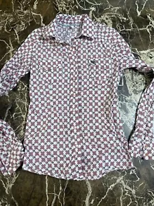 Cinch Western Shirt Womens Small Pearl Snaps Long Sleeve Rodeo Cowgirl - Picture 1 of 4
