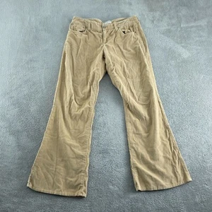 Banana Republic Ryan Fit Beige Corduroy Pants 10R Mid Rise Womens 4403 - Picture 1 of 10
