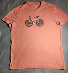 Top Banana Republic donna grande rosso mattone canotta blusa eco t-shirt girocollo - Foto 1 di 18