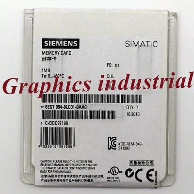 6ES7 954-8LC01-0AA0  6ES7954-8LC01-0AA0 Analog Input Module NEW SIEMENS - Image 1 of 4