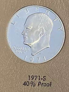 1971-1978 Eisenhower $1 Dollars (32) Coins ~ Dansco Book ~ Includes proofs - Picture 1 of 13