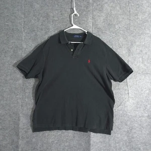 Polo Ralph Lauren Hemd Herren 2XL Rot Pony Einfarbig Golf Freizeit Baumwolle Big Casual - Bild 1 von 12