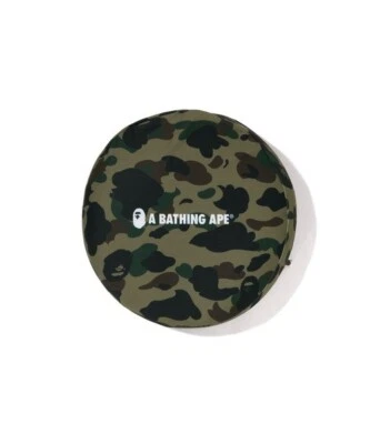 1ST CAMO A BATHING APE CIRCLE FLUFFY BEADS CUSHION - Image 1 of 3
