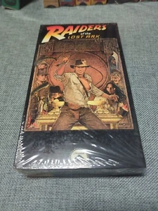 Indiana Jones Raiders of the Lost Ark VHS Sealed w/ Watermark - Picture 1 of 9
