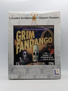 Grim Fandango LucasArts Entertainment Company Presents PC NEW FACTORY SEALED - Picture 1 of 6