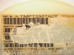 TMPT2907ALT ALLEGRO SMALL SIGNAL PNP 60V SILICON TRANSISTOR 1776-PC LOT - Picture 1 of 1