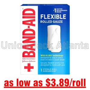 Band Aid Flexible Rolled Gauze (2 inch x 2.5 yd.) - BUY MORE AND SAVE 35%!! - Picture 1 of 2