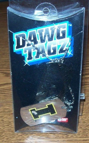 IOWA HAWKEYES COLLEGIATE DAWG TAGZ BRAND NEW!! Cover
