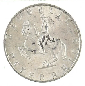 Roughly the Size of a Quarter 1966 Austria 5 Schilling World Silver Coin *516 - Picture 1 of 3