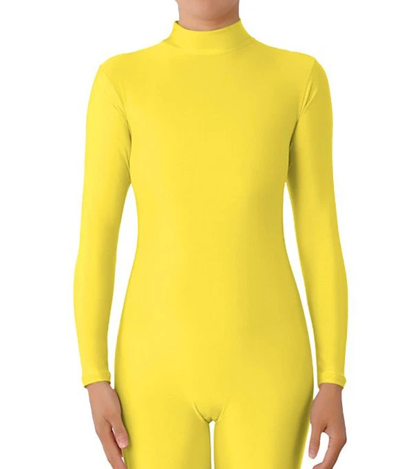 Spandex Tight Zentai Costume Party Bodysuit Catsuit Unitard No Hood & Hands - Image 1 of 1