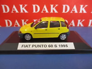 Die cast 1/43 Modellino Auto Fiat Punto 60 S Yellow 1995 2 - Foto 1 di 6