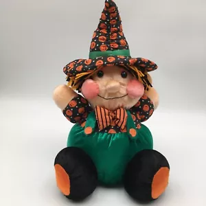 Halloween Vogelscheuche Dandee International Plüsch Velour Vintage - Bild 1 von 8