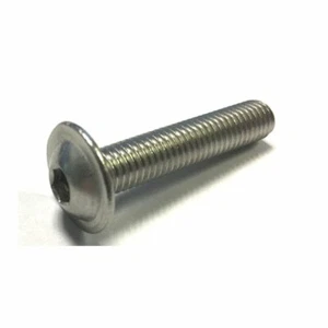 Hexagon Socket Button Head Screws With Flange M4 M5 M6 M8 A2 T304 Stainles Steel - Picture 1 of 2