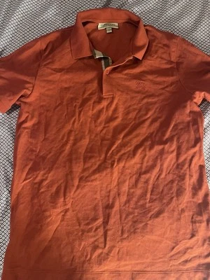 Burberry London  Checked Polo Shirt Men's Size L Lot Of 2 - Image 1 of 4