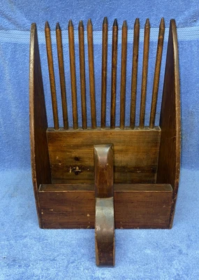 Wooden Cranberry Picker, Cranberry Rake, Country Decor / Store Display - Image 1 of 4