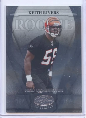 2008 Leaf Certified Materials #176 Keith Rivers #/1500 - Image 1 of 2
