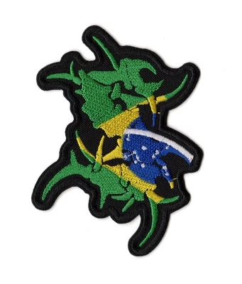 Sepultura Patch | Brazilian Flag Groove Thrash Death Alternative Metal Band Logo - Image 1 of 2