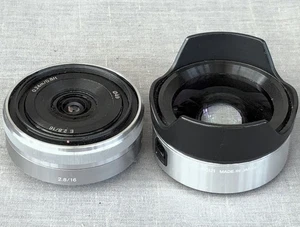 Sony E-Mount SEL16F28 16mm Objektiv & VCL-ECU1 - DAS ULTIMATIVE WEITWINKEL COMBO SET - Bild 1 von 7