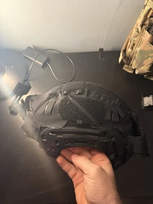 Casco Team Wendy EXFIL LTP - Negro Talla 1 M/L Con Cubierta y Contrapeso  Foto 1 de 4