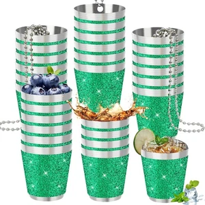30 Stück Edelstahl Schnapsglas Halsketten, Junggesellinnenabschied Schnapsgläser Set 1... - Bild 1 von 7
