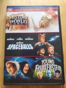 History of the World Part 1, Spaceballs, Young Frankenstein DVD 20th Century Fox - Picture 1 of 9