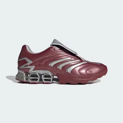 adidas Originals Predator Megarid JS1554 Collegiate Burgundy / Silver / Grey - Immagine 1 di 4