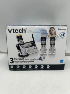 VTech Cordless Phones IS8151-3 Answering Machine 3 Handset Super Long Range - Picture 1 of 7