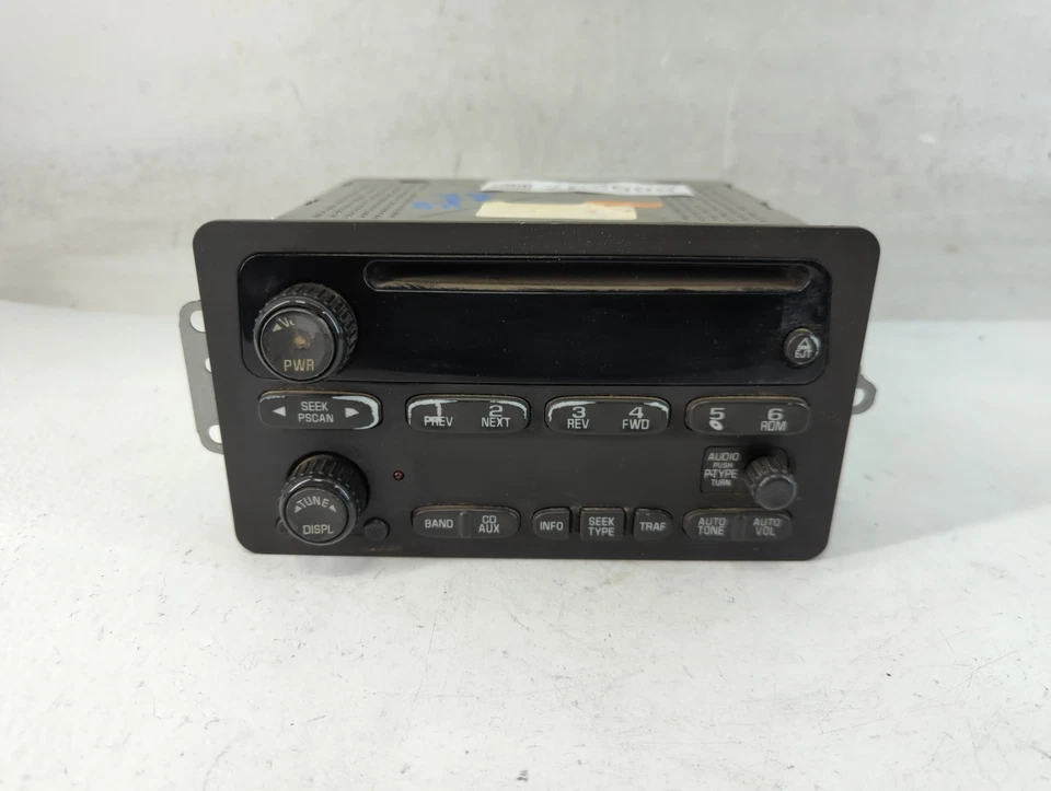 Chevrolet Monte Carlo 2002-2005 Am Fm reproductor de CD receptor de radio DCIUC Foto 1 de 4