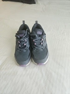 Skechers Womens Size 7 Go Run Consistent Running Shoes Sneakers Blue Prpl 128075 - Picture 1 of 5