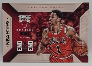 Tarjeta insertada 15-16 NBA Hoops Derrick Rose "End 2 End" (Chicago Bulls) #13 - Imagen 1 de 2