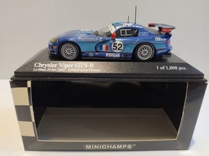 MINICHAMPS 021452 CHRYSLER VIPER GTS-R #52 LE MANS 2002 LIMITED ED. (NO SPARK) - Foto 1 di 7