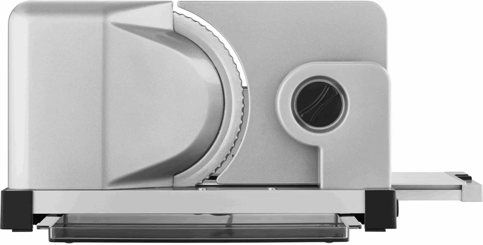 Allesschneider klappbar Metall silber 65W Wellenschliffmesser Edelstahl - Bild 1 von 1