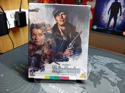 MAJOR DUNDEE LIMITED EDITION BLU-RAY ARROW RELEASE NEW SLIGHT TEAR  TO SEAL - Image 1 of 4