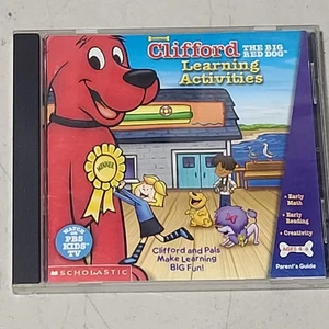 Clifford The Big Red Dog Learning Activities Windows 95 98 2000 XP Mac PC CD-ROM - Picture 1 of 5