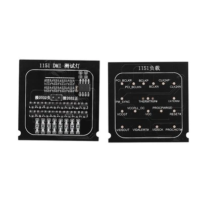 2 In 1 Laden Bord 1151 Test Karte Led-anzeige Cpu Sockel Motherboard Tester KUI - Bild 1 von 4