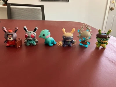 Kidrobot City Cryptid blind box Dunnys w/ card inserts- Mothman Loch Ness Kappa - Image 1 of 2
