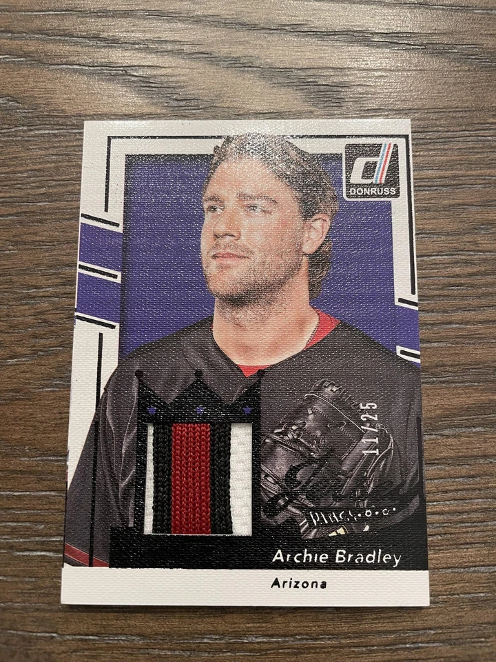 2016 Donruss #JK-AB Archie Bradley Jersey Kings Studio Kings #/25 - Image 1 of 2
