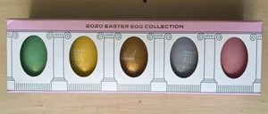 2020 Official Donald J. Trump The White House Easter Egg Roll Wooden 5 Egg Set - Picture 1 of 5