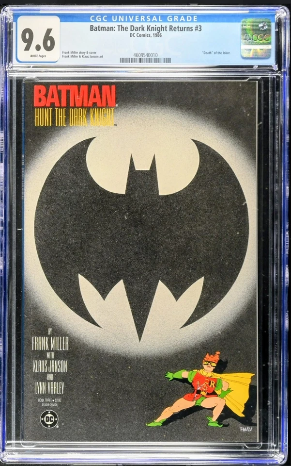 Batman: The Dark Knight #3 (DC Comics August 1986)