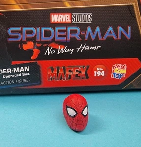 Mafex Spider-Man No Way Home 194 Medicom Replacement Head Mask Original New - Picture 1 of 6