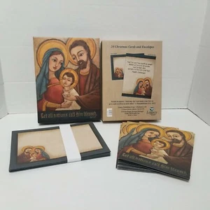 Nativity Christmas Legacy of Faith 12 Cards & 12 Envelopes Scripture 1 Th 3:12 - Bild 1 von 8