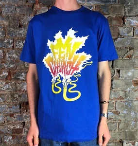 T-shirt da uomo Fenchurch a maniche corte Electro Shock blu elettrico taglia S, M - Foto 1 di 1