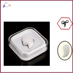 Ecouteurs Bluetouth sans Fil Mini Ecouteur Oreillette Exterieur Transport  - Photo 1 sur 3